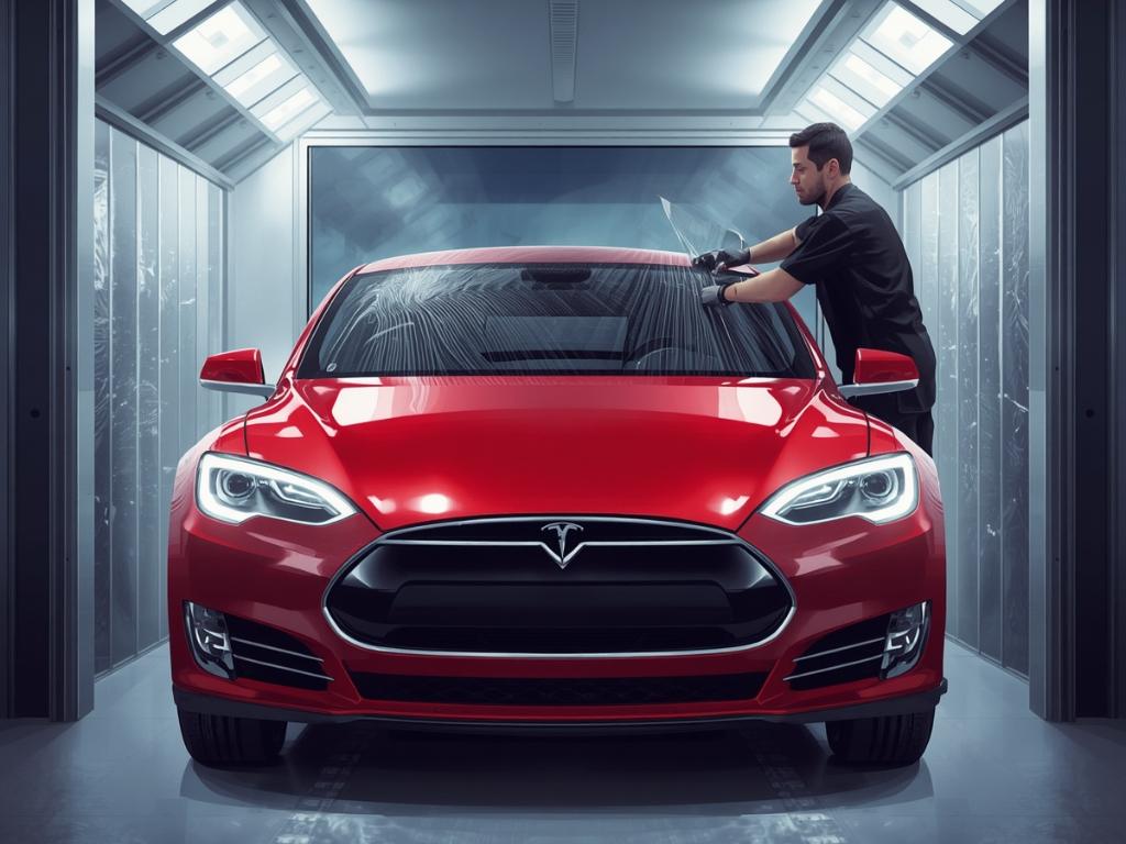 AMB Auto Glass and Window Tint (619) 514 3537 5841 Mission Gorge Rd A San Diego CA 92120 United States window tinting for tesla